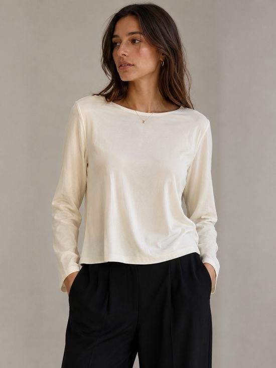 Zara Tops - Zara Soft Cream Blouse